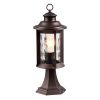 Ландшафтный св-к на столб E27 1*60W IP44 MAVRET темно-коричневый/стекло ODEON LIGHT
