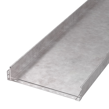 Лоток неперфорированный Стандарт HDZ 500х80х3000 (1,0 мм) (6 м/уп) Промрукав