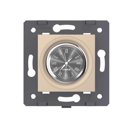 Часы механические, цвет золотой (механизм) Livolo