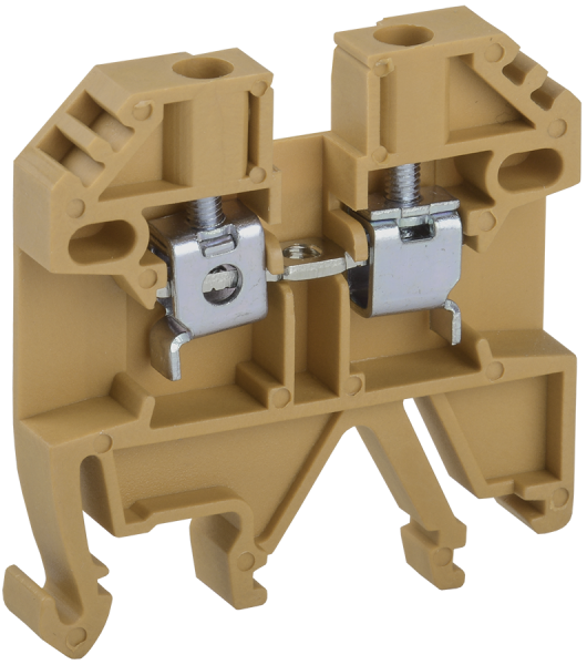 Клемма винтовая КВИ-2,5мм2 желтая IEK