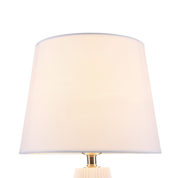 Настольная лампа 1*E27 60Вт Белый IP20 Calvin Table Z181-TL-01-W Maytoni