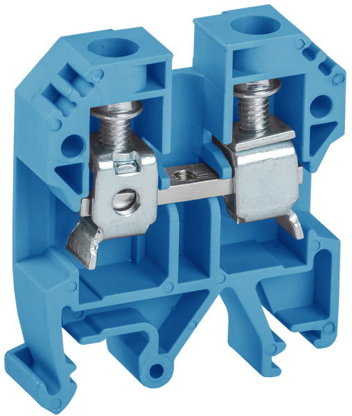 Клемма винтовая КВИ-10мм2 синяя IEK