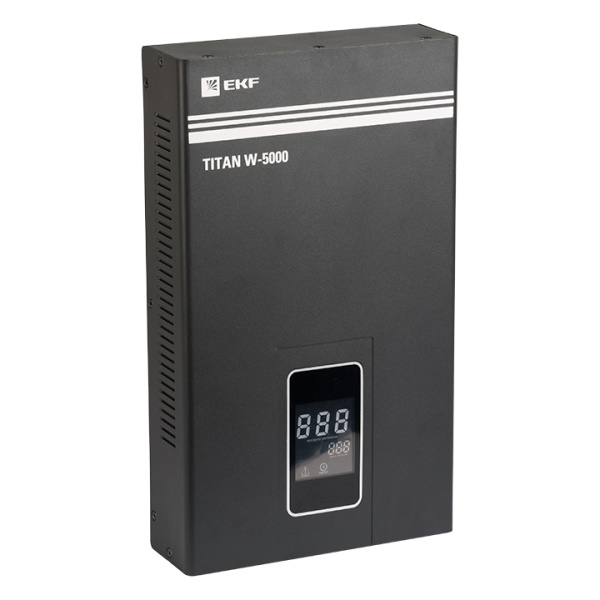 Стабилизатор напряжения настенный TITAN W-5000 PROxima EKF