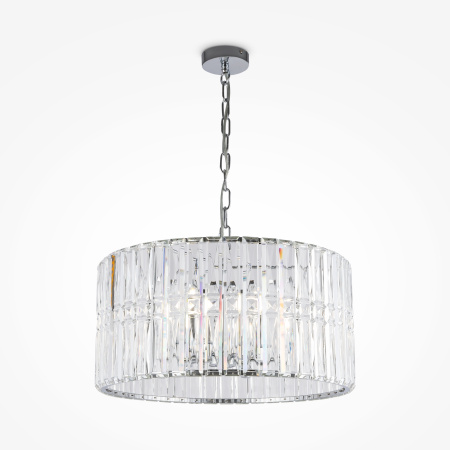 Подвесной светильник 6*E14 60Вт Хром IP20 Facet MOD094PL-06CH Maytoni