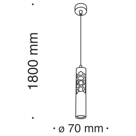 Подвесной светильник 11Вт 4000K Белый IP20 Torre P037PL-L11W4K Technical