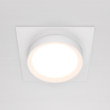 Встраиваемый светильник 1*GX53 15Вт Белый IP20 Downlight DL086-GX53-SQ-W Technical Maytoni