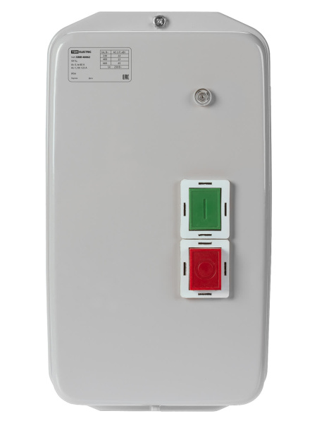 Контактор КМН48062 80А в оболочке с индикатором Ue=220В/АС3 IP54 TDM