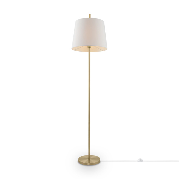 Напольный светильник (торшер) 1*E27 40Вт Латунь IP20 Sandy FR5118FL-01BS Freya