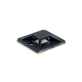 Площадка самоклеящаяся (20х20мм) черная (100шт) EKF