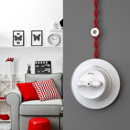 Favorit Runda Рамка на 1 пост (Белый) Werkel