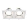 Встраиваемый светильник 2*GU10 50Вт Белый IP20 Downlight DL029-2-02W Technical Maytoni