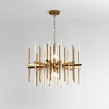 Умный подвесной светильник 6*E14 60Вт латунь IP20 Allure (356/6 латунь) Bogate's