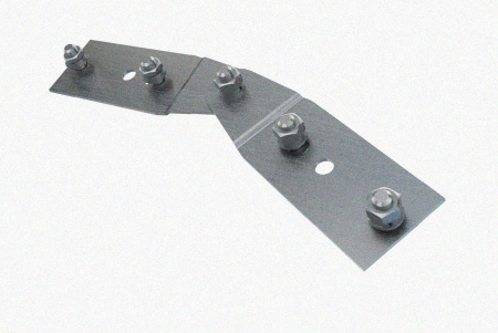 Соединитель шарнирный СШ.ЛМГх65 УХЛ1, оцинкованный лист, S1,0