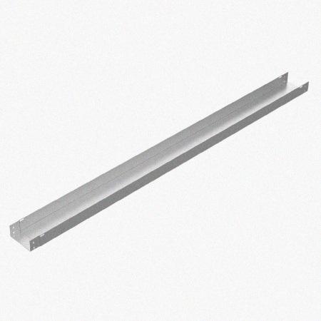 Лоток монтажный цельный глухой ЛМЦГ200х100х3000 УТ1,5, горячее цинкование, S1,5