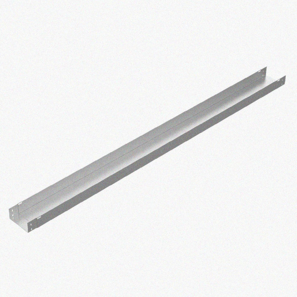 Лоток монтажный цельный глухой ЛМЦГ200х100х3000 УТ1,5, горячее цинкование, S1,5