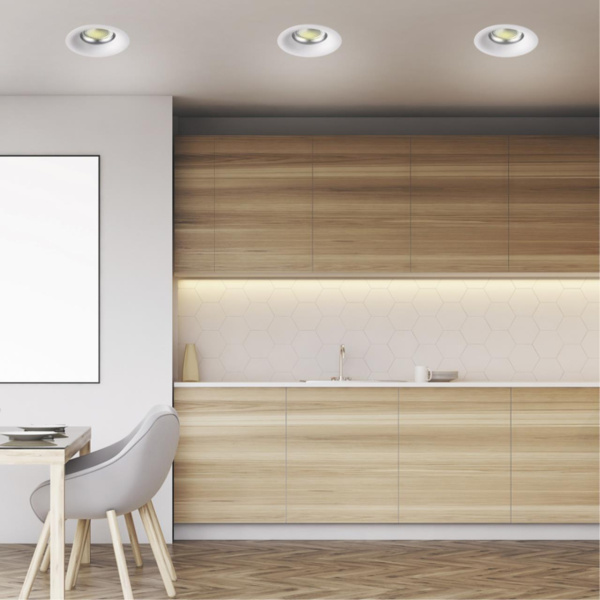 Встр.св-к IP20 LED 50W 4100К 220V GLOK белый NOVOTECH