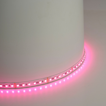 Лента светодиодная 120SMD(5050)/м 11Вт/м 24V 5000*10*1.5мм RGB, LS501 FERON