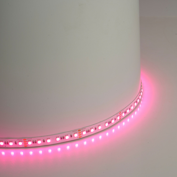 Лента светодиодная 120SMD(5050)/м 11Вт/м 24V 5000*10*1.5мм RGB, LS501 FERON