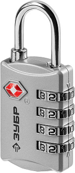 Замок TSA багажный, кодовый, 4 диска, Профессионал ЗУБР