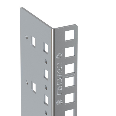 Вертикальные монтажные профили 47U, "L" для напольных 19" IT-корпусов ДКС серии CQE, 2шт DKC