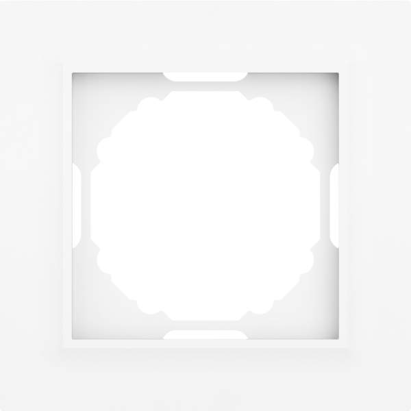 Donel A07 Wave глянцевый белый рамка 1-я, серия DB