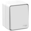 ATLASDESIGN AQUA 1-клавишный ПЕРЕКЛЮЧАТЕЛЬ IP44, сх.6, 10АХ, механизм, АЛЮМИНИЙ Schneider Electric