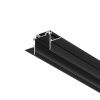 Шинопровод встраиваемый 2000мм Черный Magnetic track system Radity TRA084MP-12B Technical