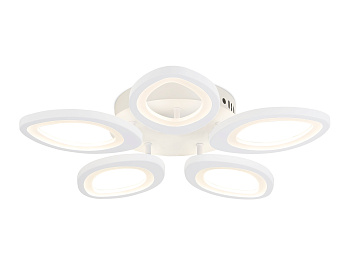 Потолочный светодиодный светильник с пультом FA4492/5 WH белый 4200K/3000K/6400K 63W D520*85 (ПДУ ИК) Ambrella Light