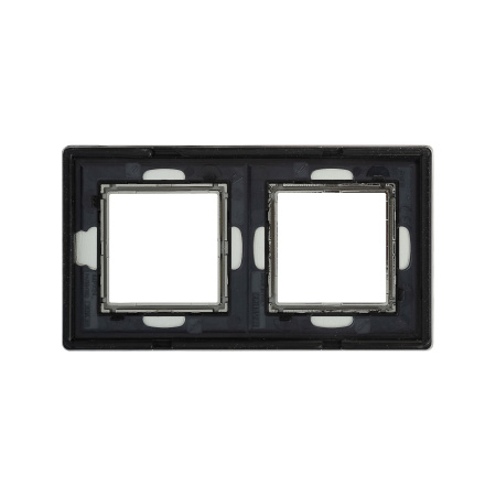 Рамка из алюминия, "Avanti", серая, 2 поста (4 мод.) DKC