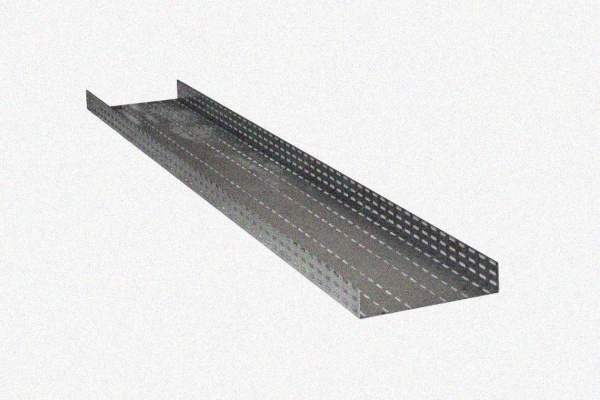Лоток глухой ЛМГ 50х50х2000 У3, окрашенный, S1,5