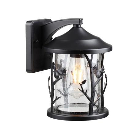 Ландшафтный настен.св-к E27 1*60W IP44 CUITA черный/стекло ODEON LIGHT