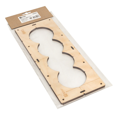 Шаблон для подрозетников c 4 отв, диам, 82 мм Expert EKF