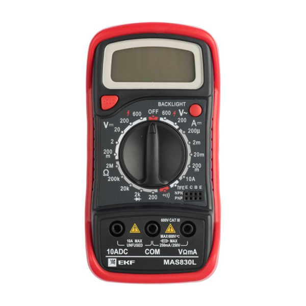 Мультиметр цифровой MAS830L Expert EKF
