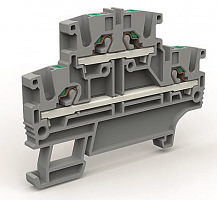 Двухуровневая клемма на 2,5 кв.мм DKC