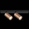 Потолочный светильник 2*GU10 10Вт Черный и Медь матовая IP20 FOCUS S C051CL-02BC Technical