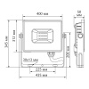 Светодиодный прожектор Feron LL-925 IP65 250W 6400K
