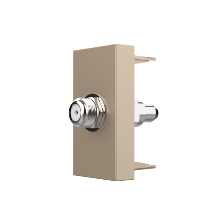 Спутниковая SAT-розетка золотая (механизм) Livolo