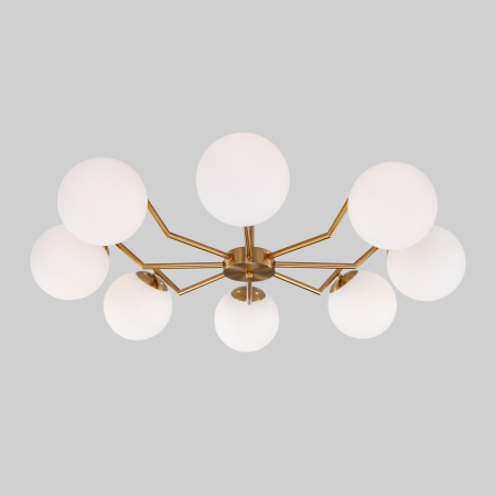 Потолочная люстра 8*E27 60Вт латунь IP20 Frost (70154/8 латунь) Eurosvet