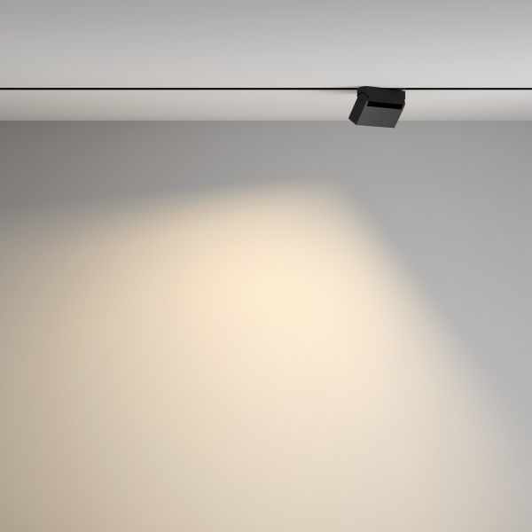 Трековый светильник LED 10Вт Черный IP20 Magnetic track system Gravity TR077-2-10W3K-B Technical Maytoni