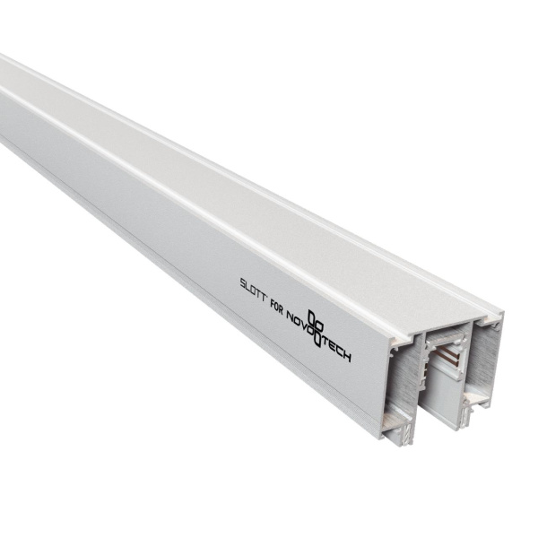 Шинопровод для монтажа в натяжной потолок 2м 48V FLUM белый NOVOTECH