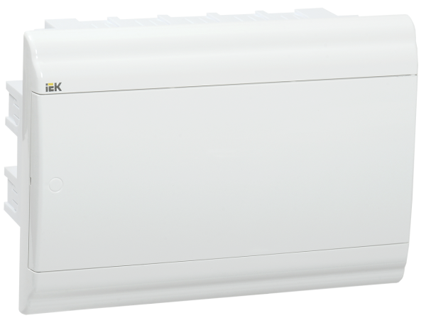 Корпус пластиковый ЩРВ-П-12 модулей встраиваемый белый/белая дверь IP41 PRIME IEK