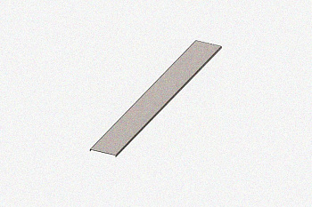 Крышка несущего лотка КНЛ40-П3,0 УТ1,5, оцинкованный лист S1,5