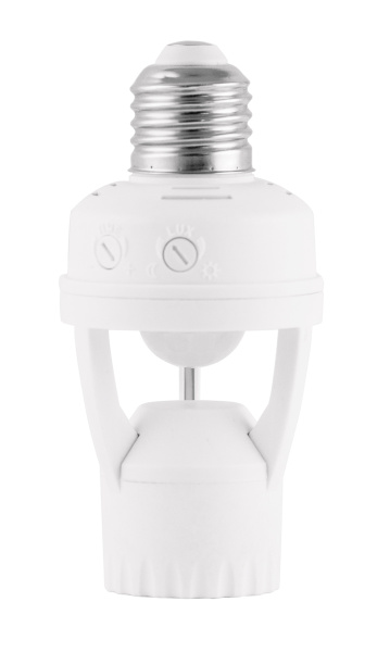 ИК датчик движения E27 60Вт 360гр, до 7м IP20 PROxima EKF ИК датчик движения E27 60Вт 360гр, до 7м IP20 PROxima EKF