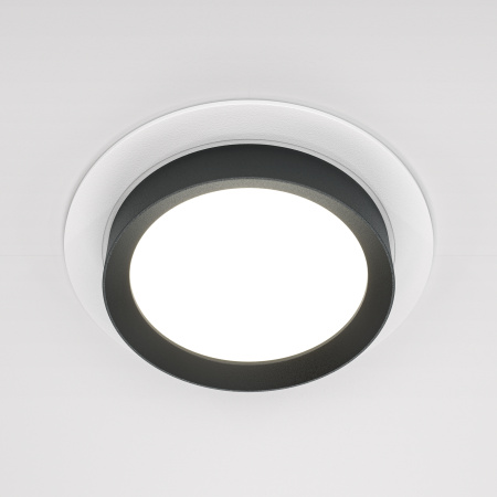Встраиваемый светильник 1*GX53 15Вт Бело-черный IP20 Downlight DL086-GX53-RD-WB Technical Maytoni