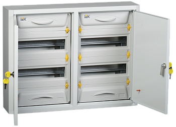 Корпус металлический распределительный ЩРн-2x24з-0 36 УХЛ3 IP31 PRO IEK