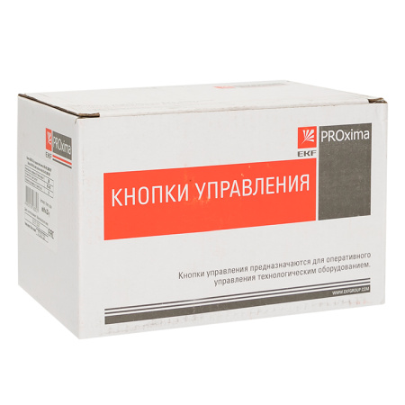 Кнопка ABLFS-22 с подсветкой желтая NO+NC 230В PROxima EKF