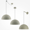 Подвесной светильник 1*E27 40Вт Серый IP20 Basic colors MOD168PL-01BG Maytoni