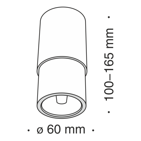 Бра 1*GU10 50Вт Черно-белый IP20 Sonas C033WL-01WB Technical