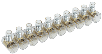 Зажим винтовой концевой изолированный КЗВИ 25мм2 (10x1) IEK