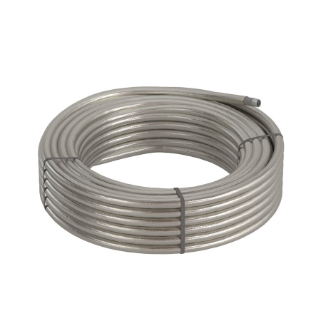 Металлорукав DN 20мм в гладкой EVA изоляции и оплетке из нержавейщей стали, Dвн 20,5 мм, Dнар 27,0, 50 м DKC